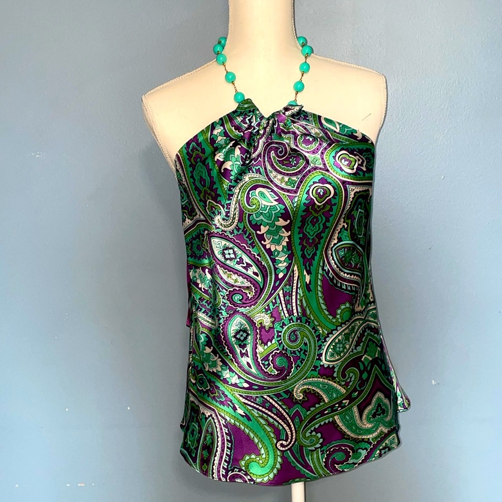 International concepts / size 6 / printed top/ true to size